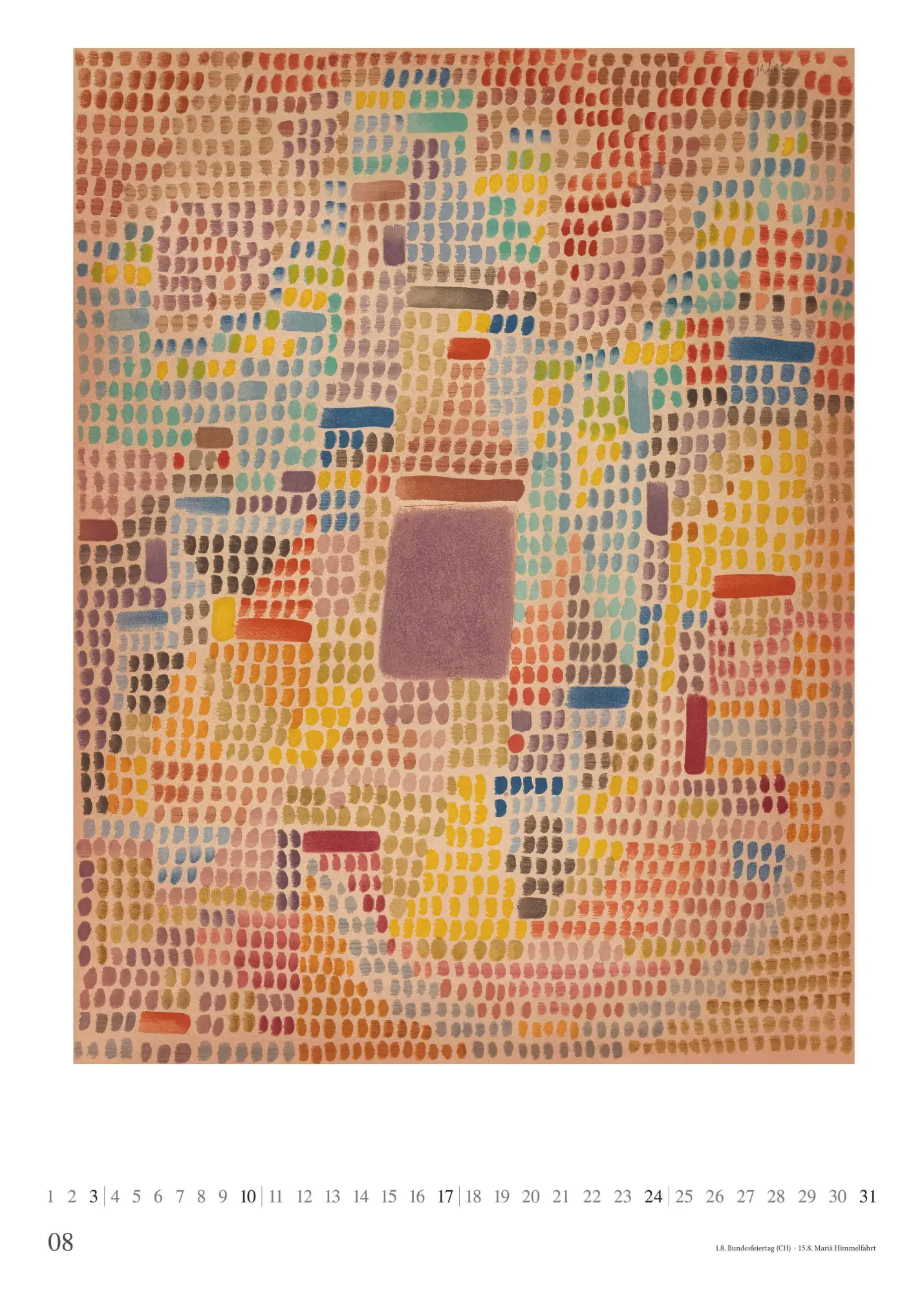 Bild: 4069095006591 | Paul Klee 2026 - Kunst-Kalender - Poster-Kalender - 50x70 | Kalender
