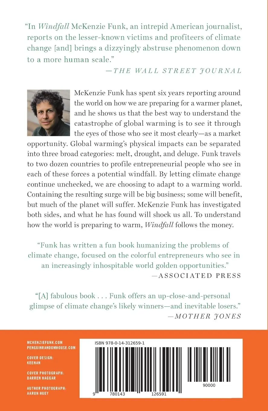 Rückseite: 9780143126591 | Windfall | The Booming Business of Global Warming | Mckenzie Funk