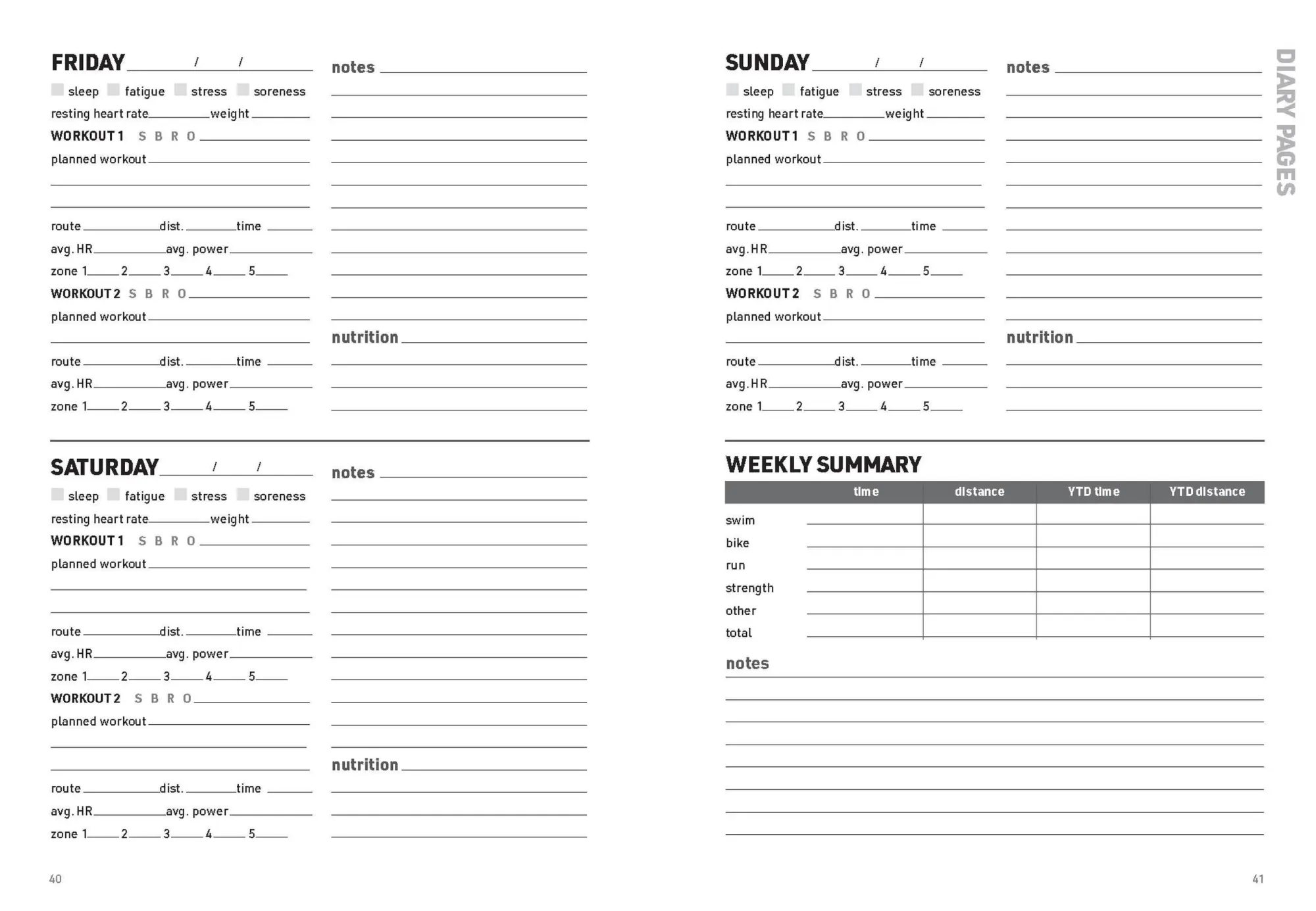 Bild: 9781646046591 | The Triathlete's Training Diary | Joe Friel | Taschenbuch | Englisch