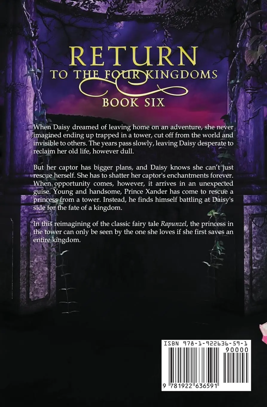 Rückseite: 9781922636591 | The Abandoned Princess | A Retelling of Rapunzel | Melanie Cellier