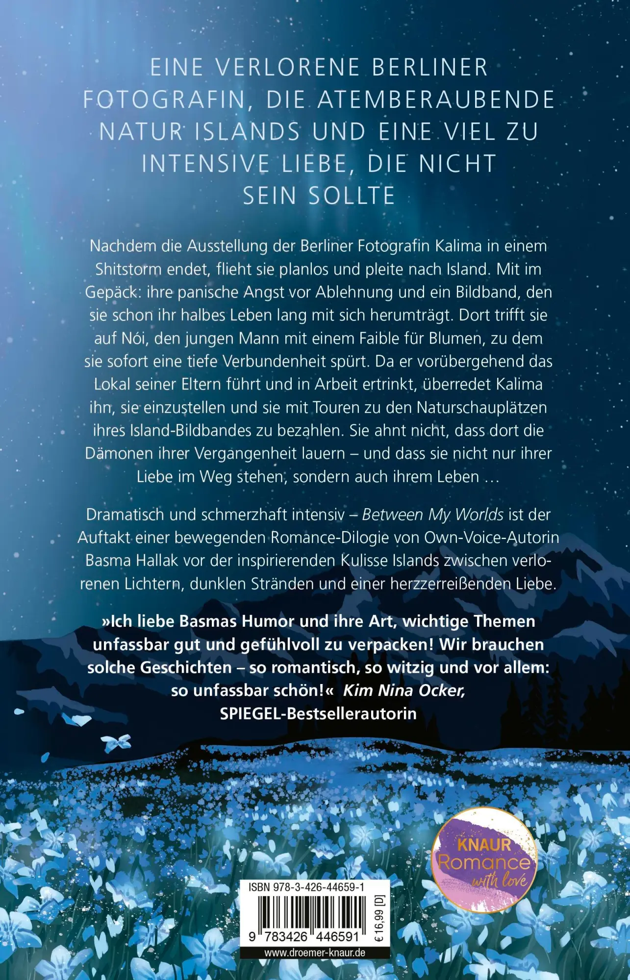 Rückseite: 9783426446591 | Between My Worlds | Basma Hallak | Taschenbuch | Kalima und Nói | 2024