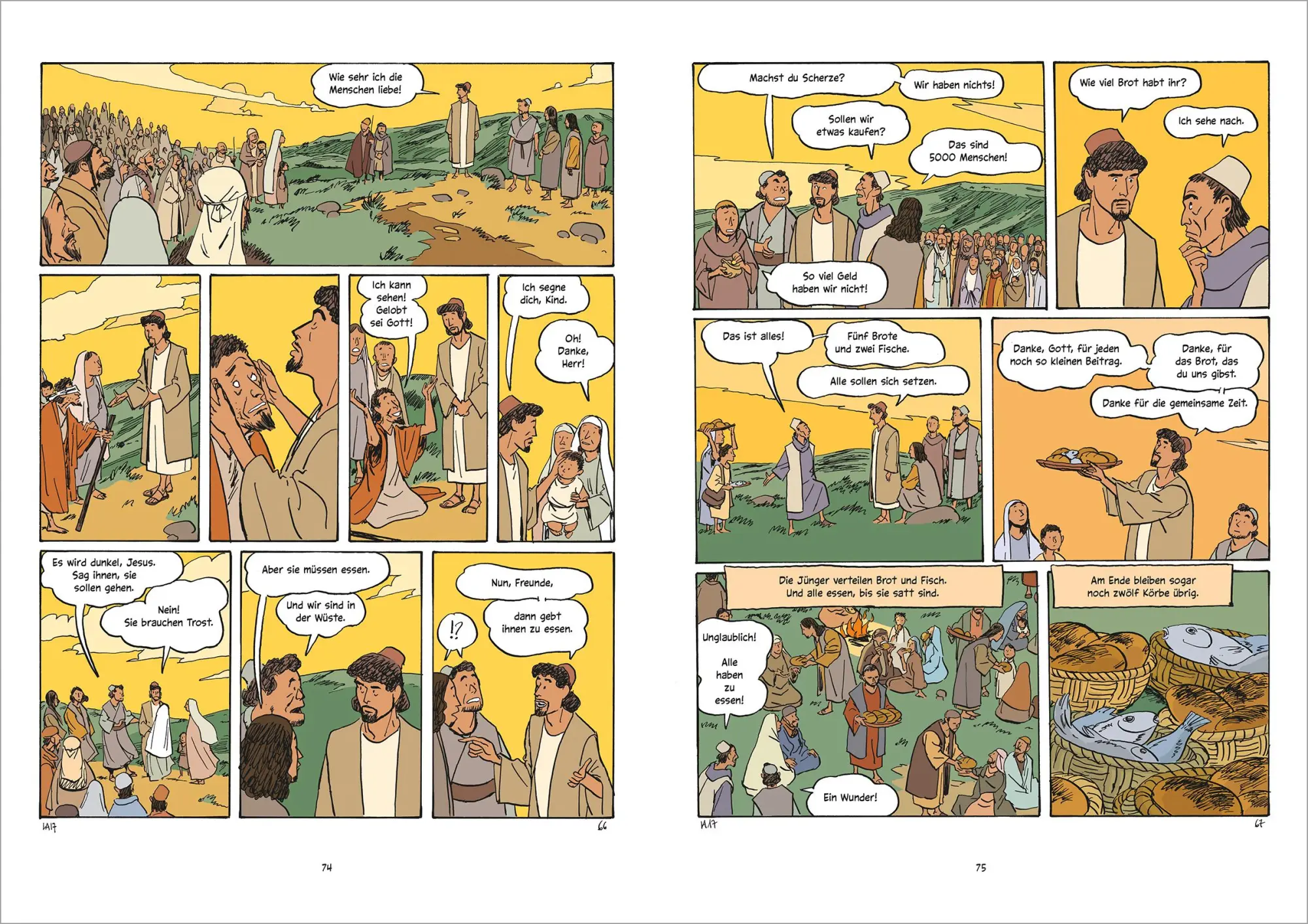 Bild: 9783451716591 | Jesus. Sein Leben als Comic | Bénédicte Jeancourt-Galignani | Buch