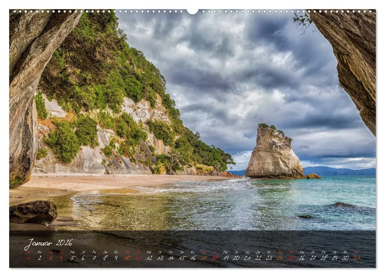 Bild: 9783516156591 | Neuseeland - Land der Maori (Wandkalender 2026 DIN A2 quer),...