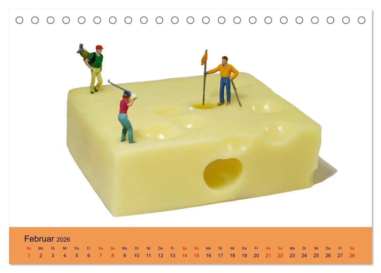 Bild: 9783516606591 | Little Art Food Kunstkalender (Tischkalender 2026 DIN A5 quer),...