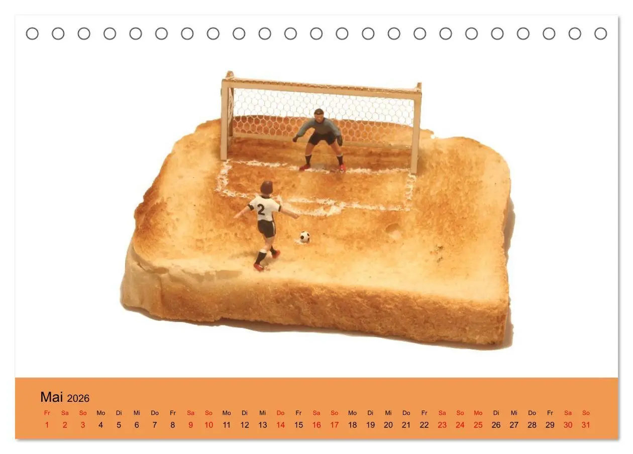 Bild: 9783516606591 | Little Art Food Kunstkalender (Tischkalender 2026 DIN A5 quer),...