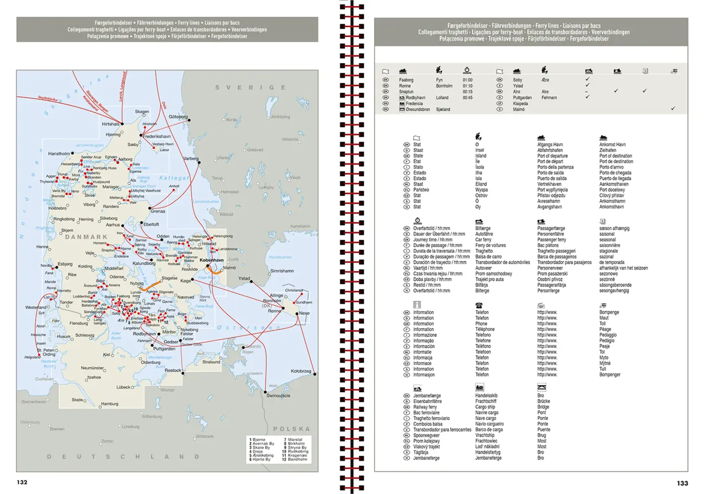 Bild: 9783575016591 | MARCO POLO Reiseatlas Dänemark 1:200.000 | Marco Polo Verlag | Buch