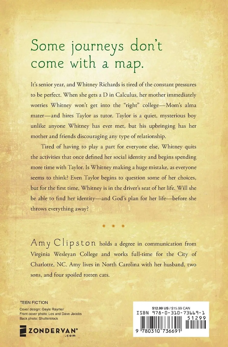 Rückseite: 9780310736691 | The Destination Unknown | Amy Clipston | Taschenbuch | Englisch | 2014