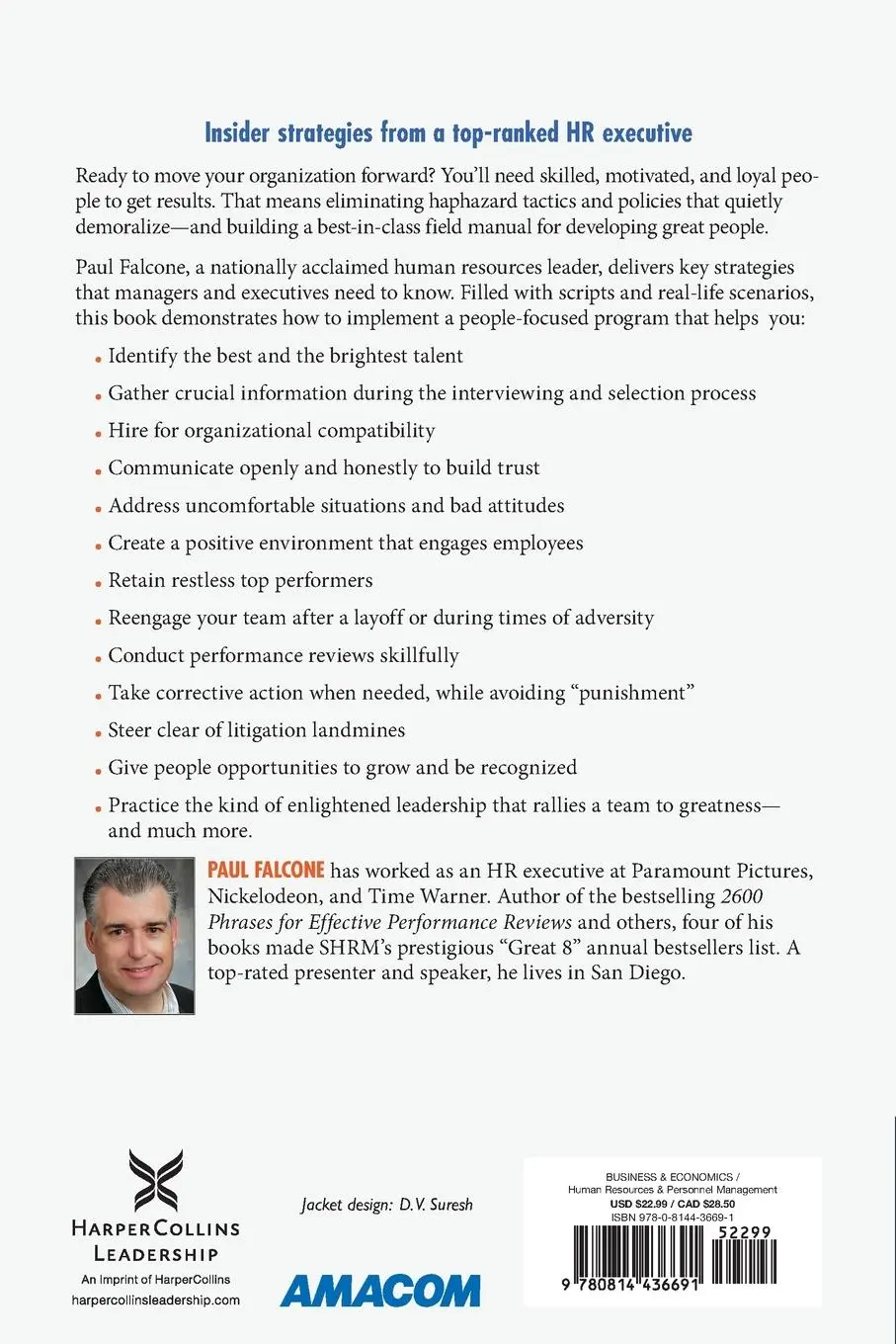 Rückseite: 9780814436691 | 75 Ways for Managers to Hire, Develop, and Keep Great Employees | Buch