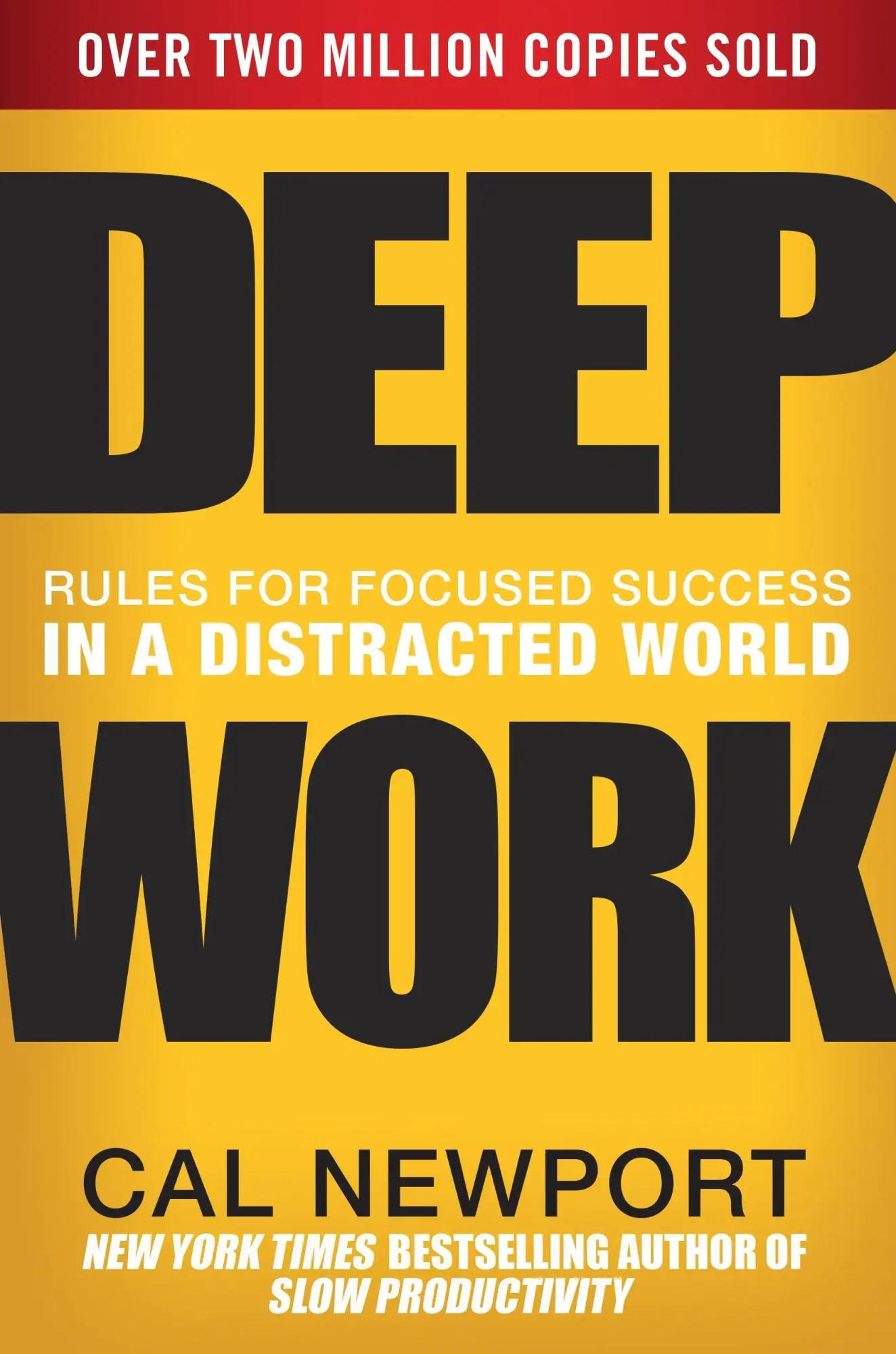 Cover: 9781455586691 | Deep Work | Rules for Focused Success in a Distracted World | Newport
