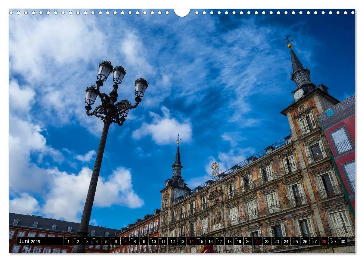 Bild: 9783457986691 | Metropole Madrid (Wandkalender 2026 DIN A3 quer), CALVENDO...