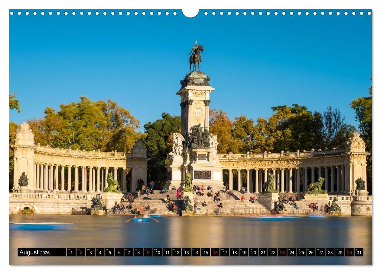 Bild: 9783457986691 | Metropole Madrid (Wandkalender 2026 DIN A3 quer), CALVENDO...