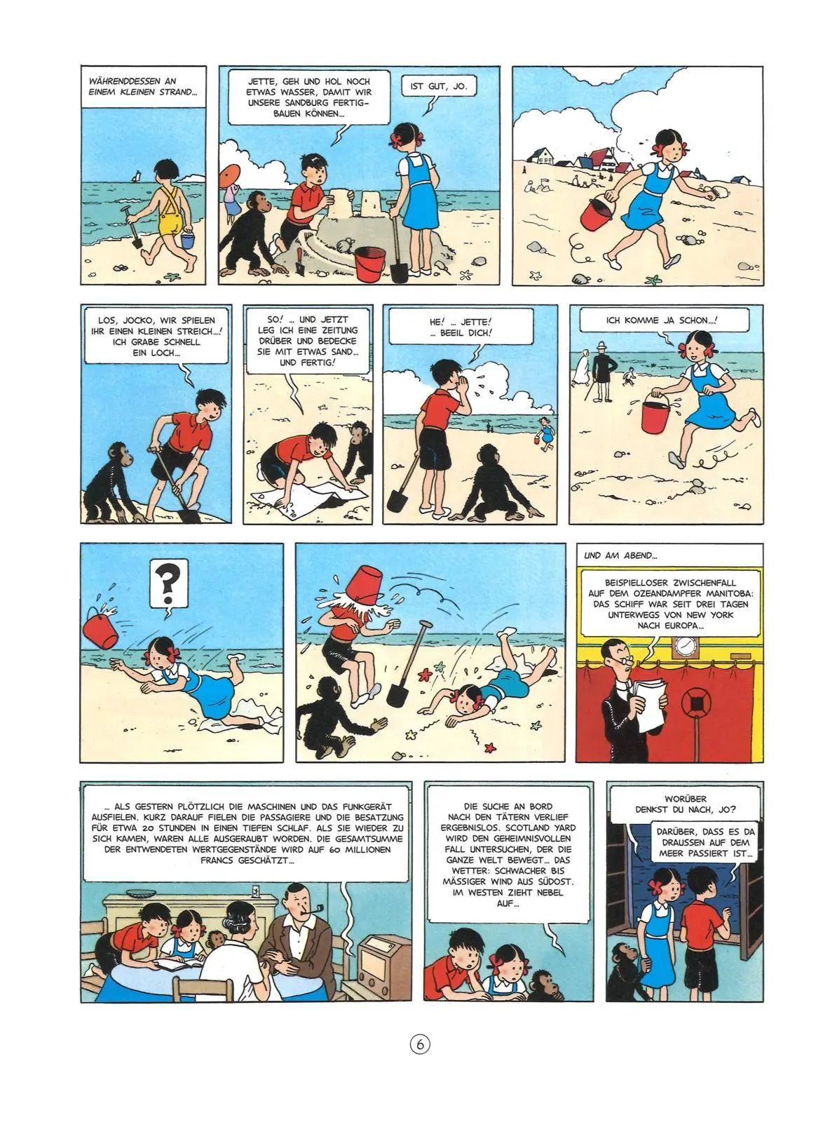 Bild: 9783551796691 | Die Abenteuer von Jo, Jette und Jocko: Gesamtausgabe | Hergé | Buch