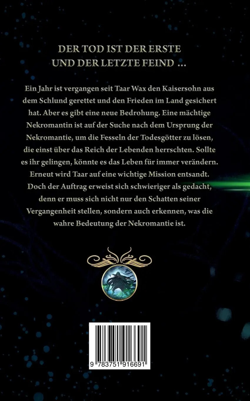 Rückseite: 9783751916691 | Das Flüstern der Toten | (Nekromanten-Zyklus II/III) | Pascal Wokan