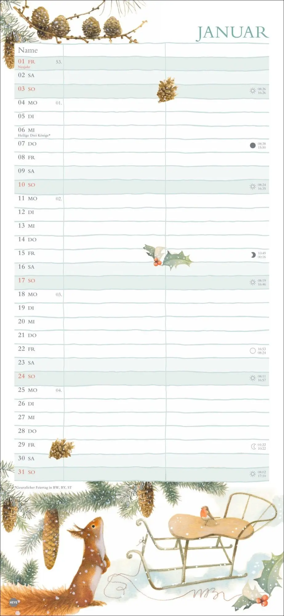 Bild: 9783756416691 | Marjolein Bastin: Planer für zwei 2027 | Marjolein Bastin | Kalender