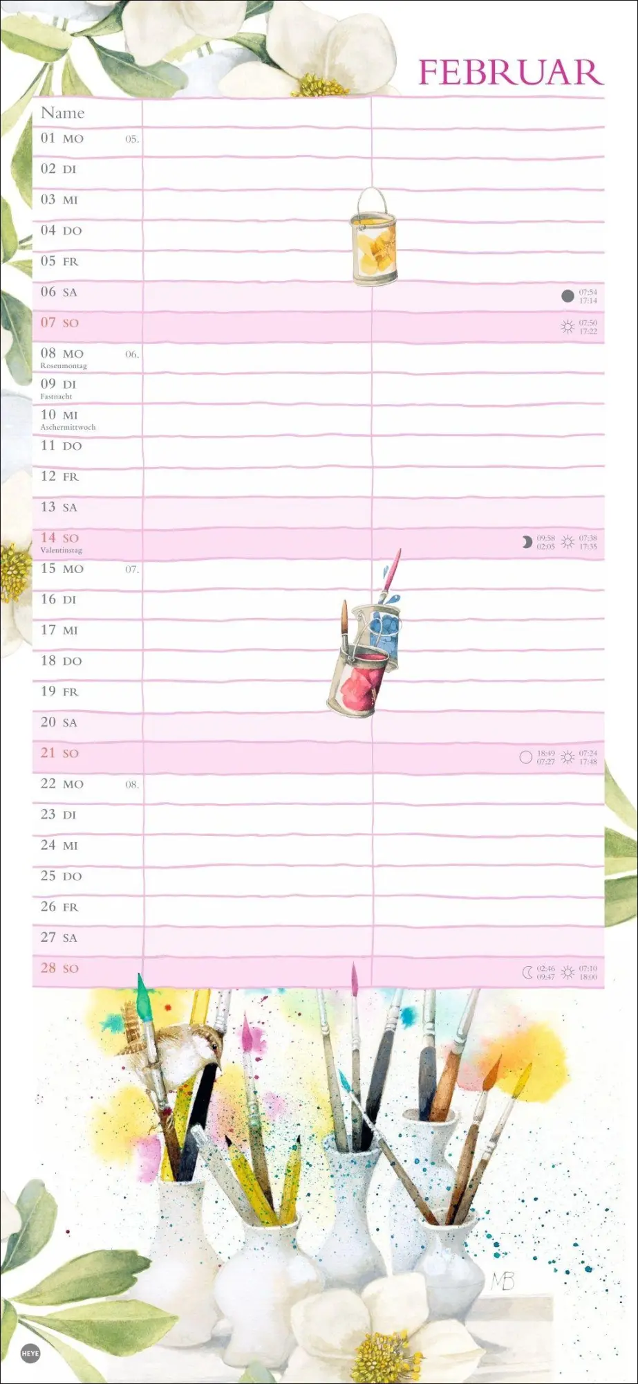 Bild: 9783756416691 | Marjolein Bastin: Planer für zwei 2027 | Marjolein Bastin | Kalender