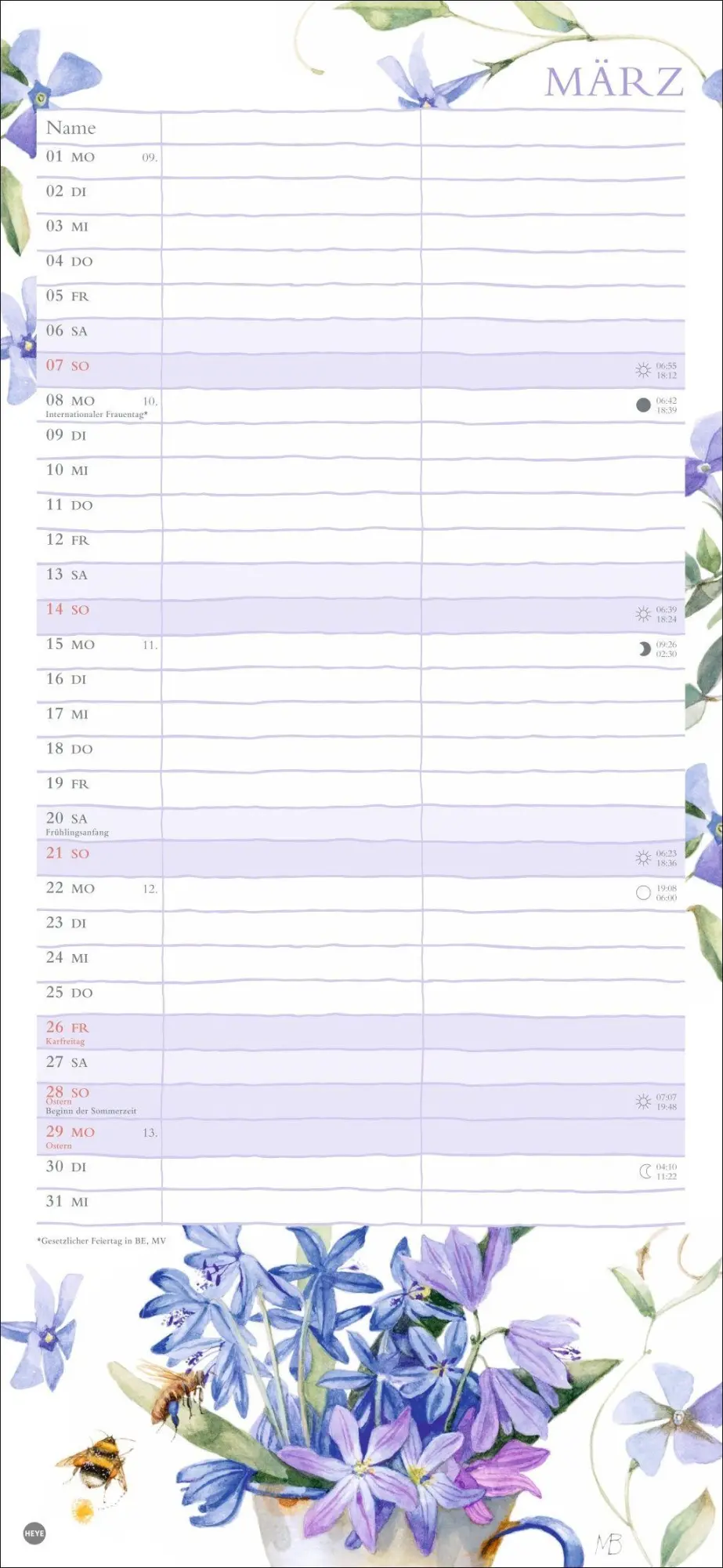 Bild: 9783756416691 | Marjolein Bastin: Planer für zwei 2027 | Marjolein Bastin | Kalender
