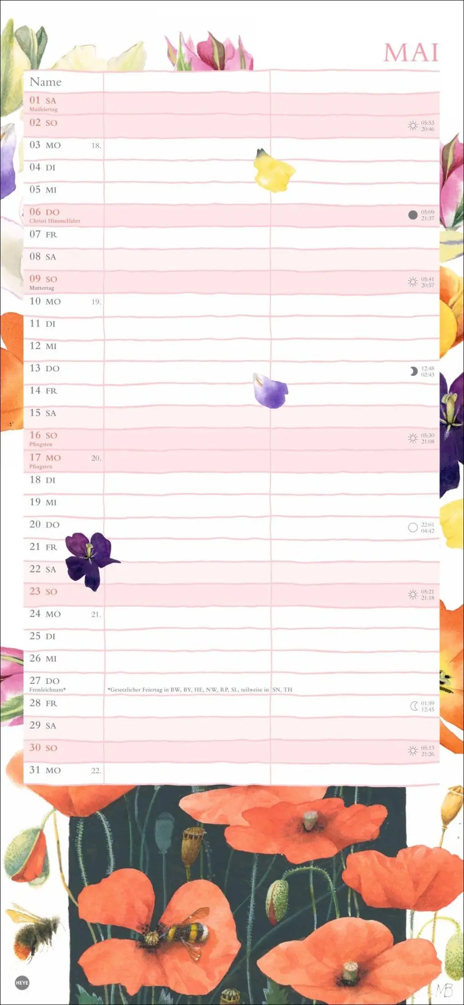 Bild: 9783756416691 | Marjolein Bastin: Planer für zwei 2027 | Marjolein Bastin | Kalender