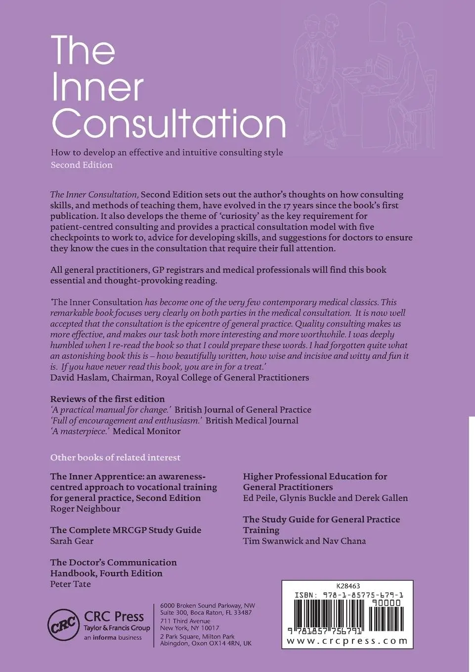 Rückseite: 9781857756791 | The Inner Consultation | Roger Neighbour | Taschenbuch | Englisch