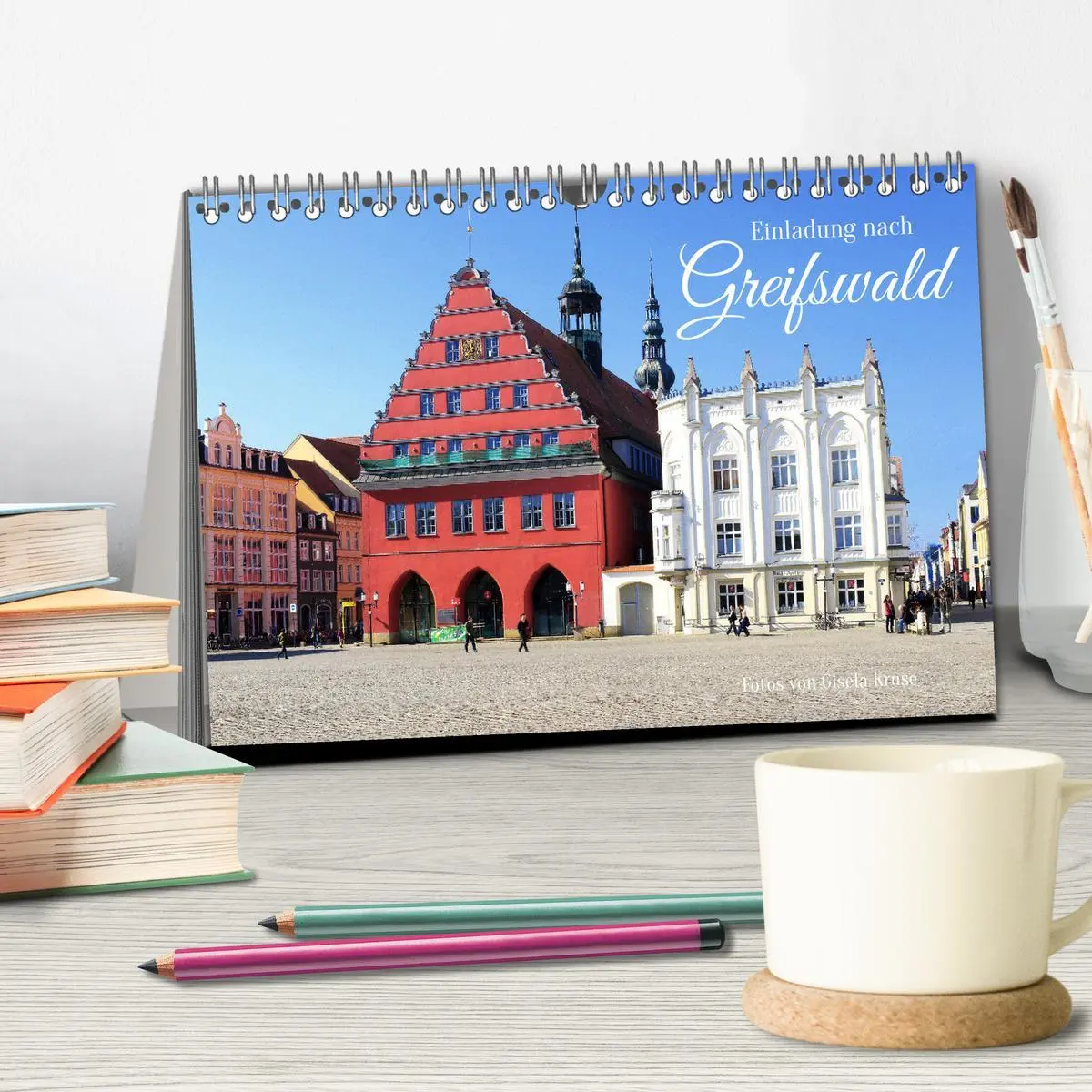 Bild: 9783457286791 | Einladung nach Greifswald (Tischkalender 2026 DIN A5 quer),...