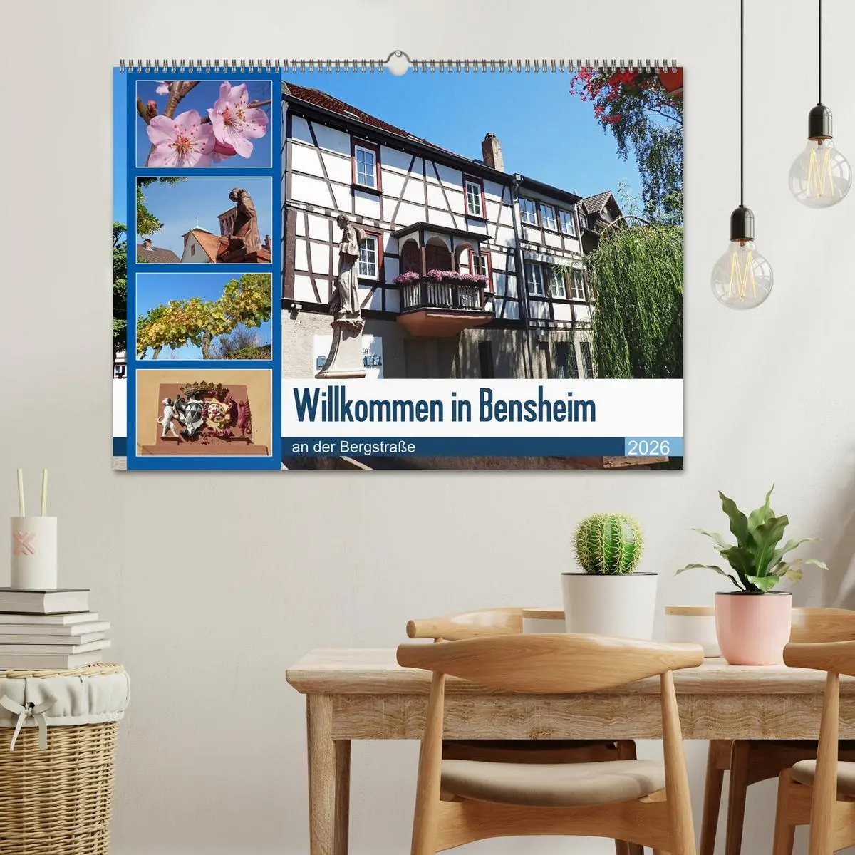 Bild: 9783457736791 | Willkommen in Bensheim an der Bergstraße (Wandkalender 2026 DIN A2...