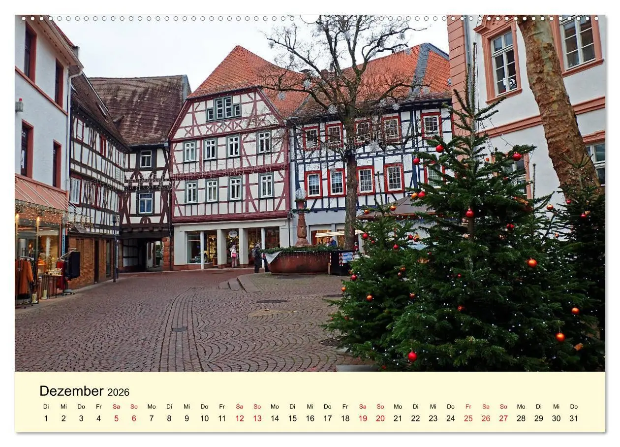 Bild: 9783457736791 | Willkommen in Bensheim an der Bergstraße (Wandkalender 2026 DIN A2...
