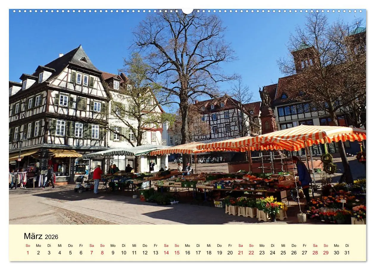 Bild: 9783457736791 | Willkommen in Bensheim an der Bergstraße (Wandkalender 2026 DIN A2...