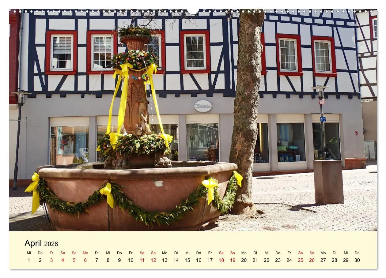 Bild: 9783457736791 | Willkommen in Bensheim an der Bergstraße (Wandkalender 2026 DIN A2...