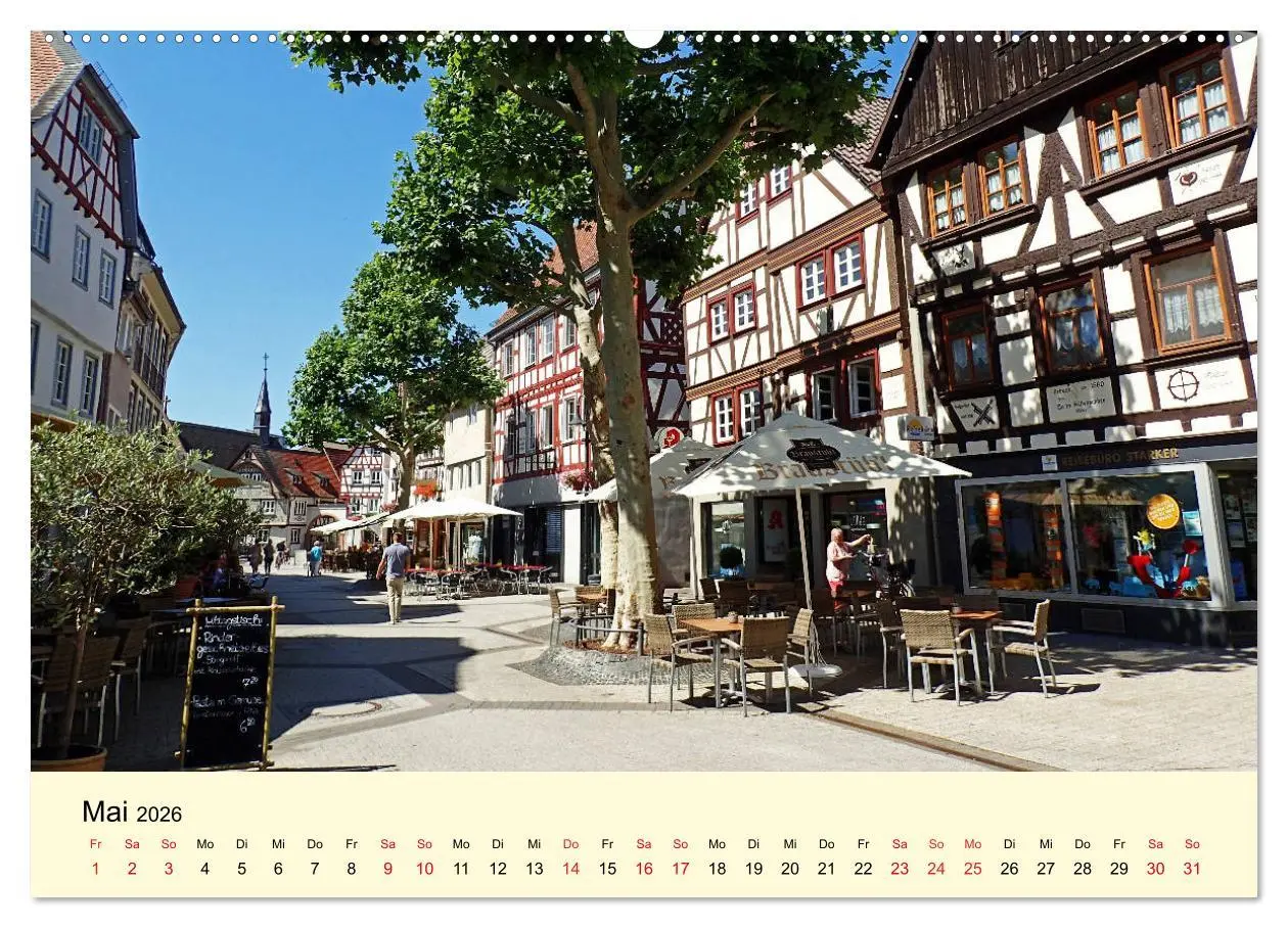 Bild: 9783457736791 | Willkommen in Bensheim an der Bergstraße (Wandkalender 2026 DIN A2...