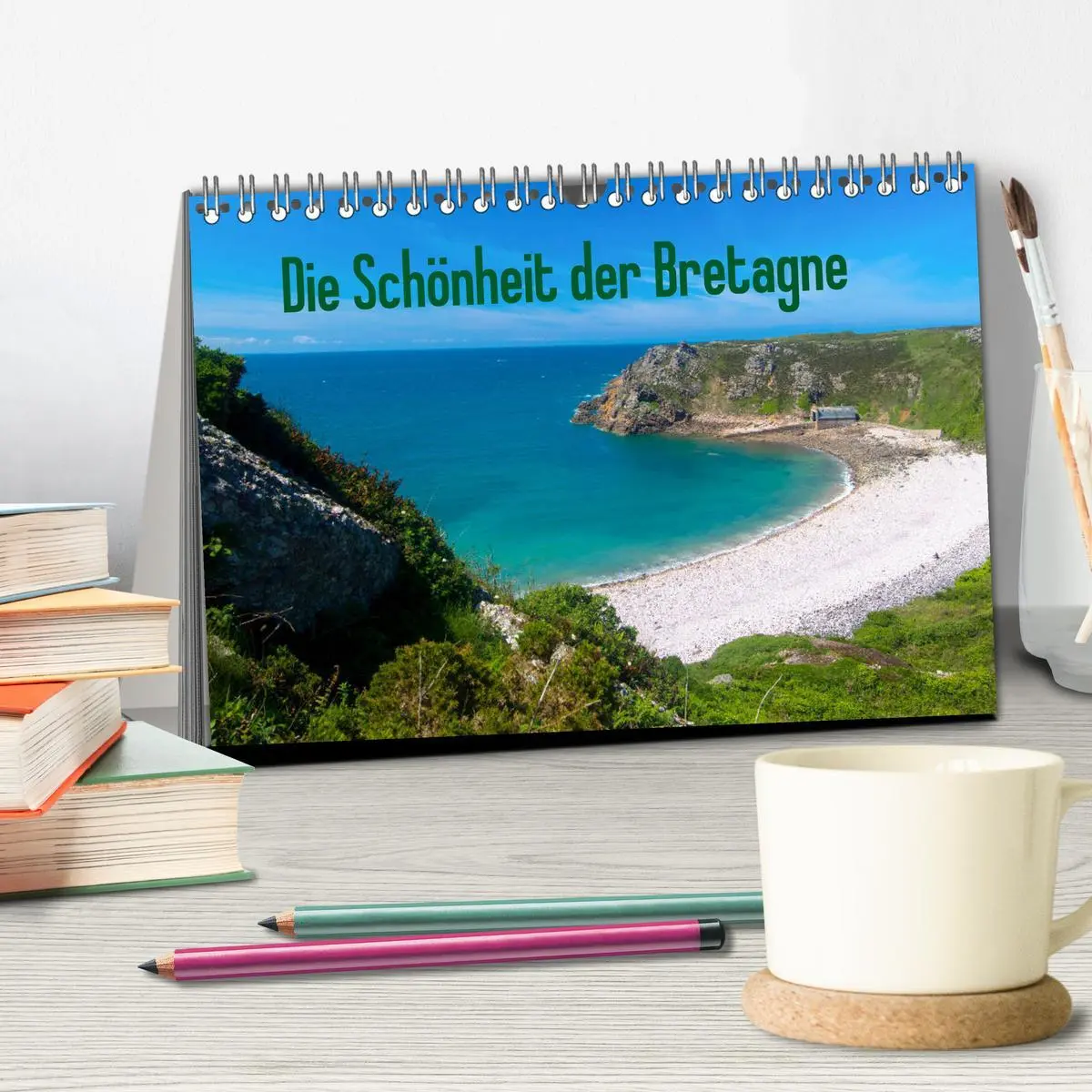 Bild: 9783457806791 | Die Schönheit der Bretagne (Tischkalender 2026 DIN A5 quer),...
