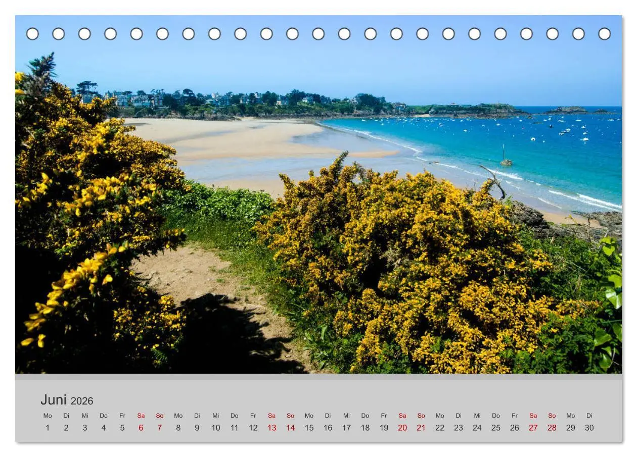 Bild: 9783457806791 | Die Schönheit der Bretagne (Tischkalender 2026 DIN A5 quer),...