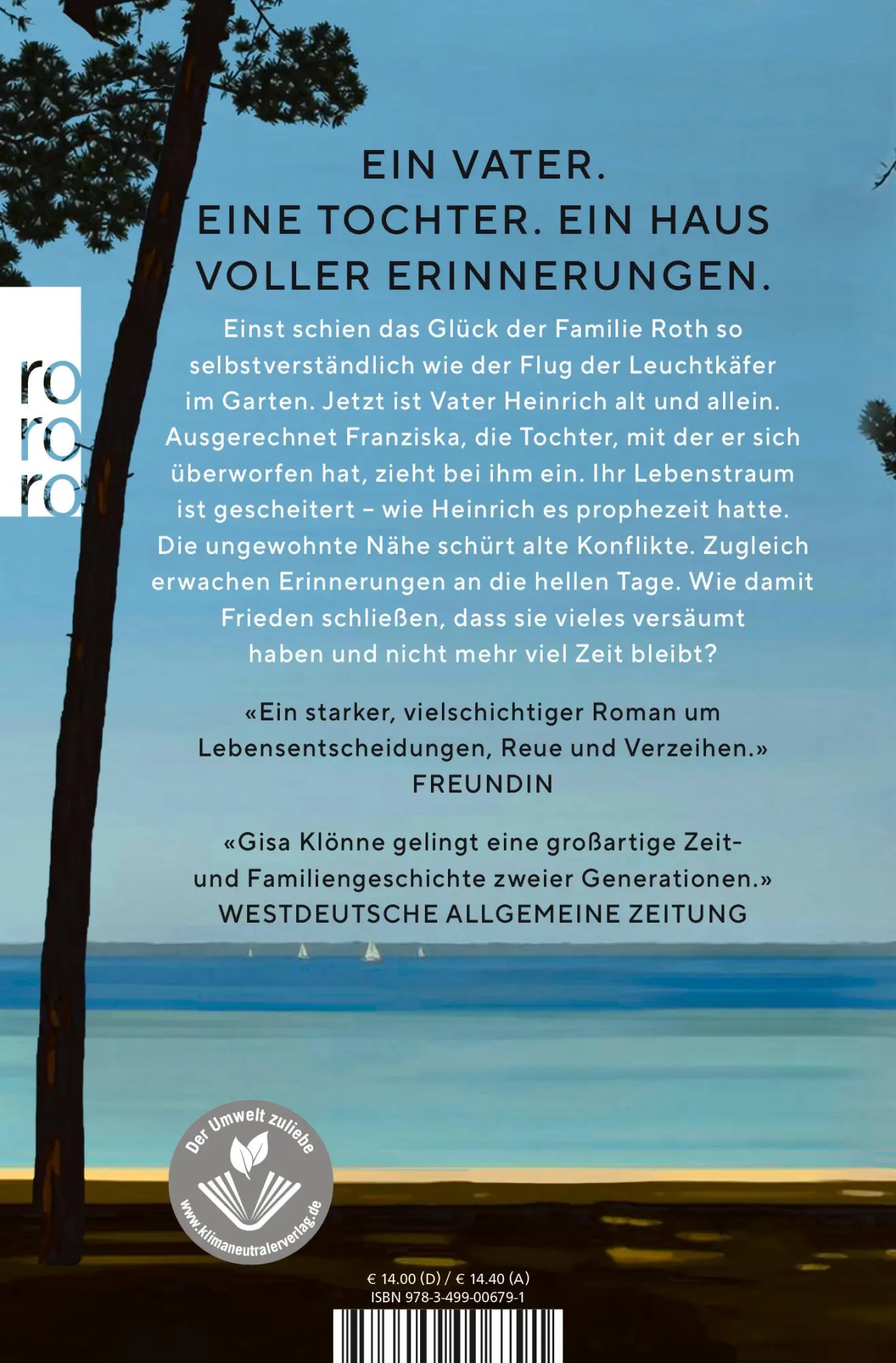 Rückseite: 9783499006791 | Für diesen Sommer | Gisa Klönne | Taschenbuch | 448 S. | Deutsch