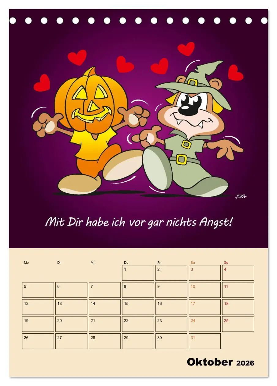 Bild: 9783516376791 | Ein Jahr mit Dir! (Tischkalender 2026 DIN A5 hoch), CALVENDO...