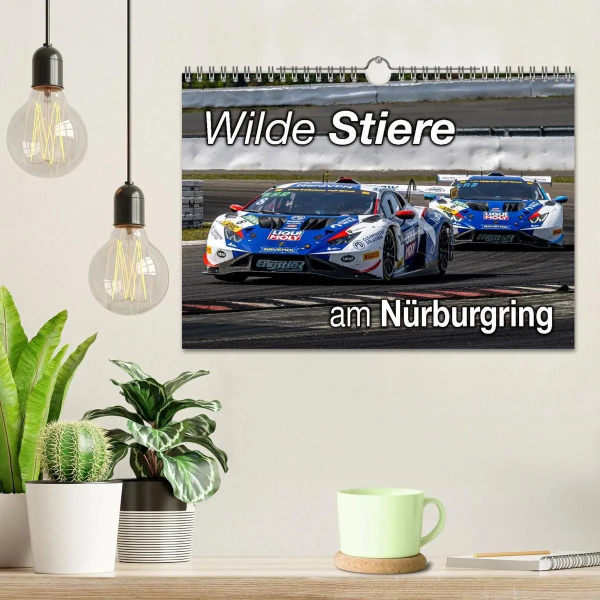 Bild: 9783516686791 | Wilde Stiere am Nürburgring (Wandkalender 2026 DIN A4 quer),...