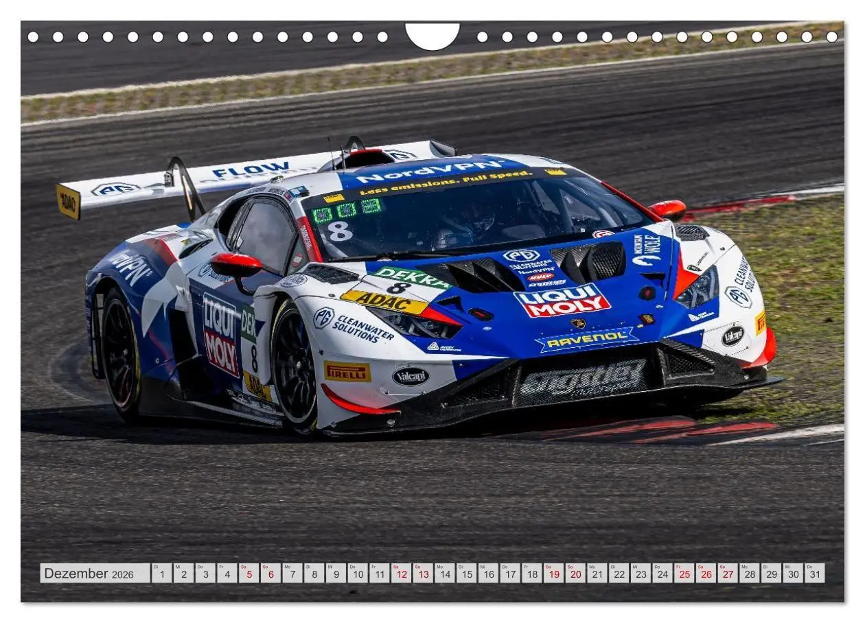 Bild: 9783516686791 | Wilde Stiere am Nürburgring (Wandkalender 2026 DIN A4 quer),...