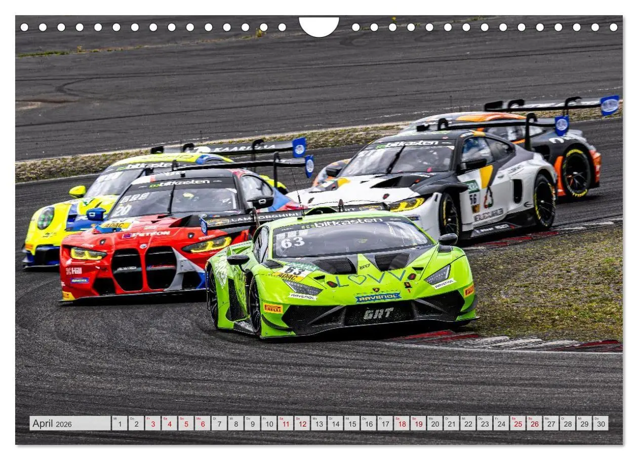 Bild: 9783516686791 | Wilde Stiere am Nürburgring (Wandkalender 2026 DIN A4 quer),...