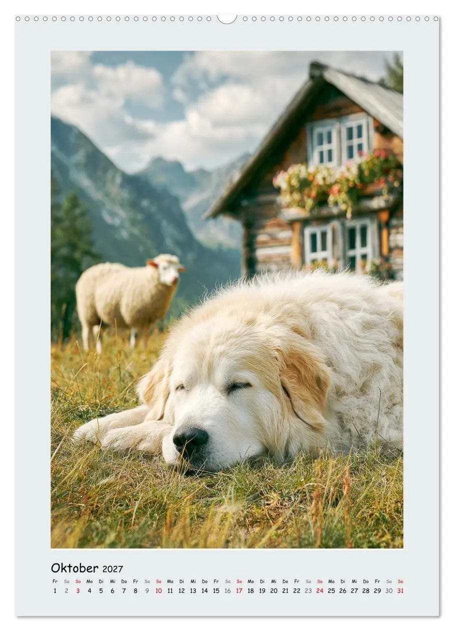 Bild: 9783516756791 | Pyrenäenberghunde. Stolze und wachsame Beschützer (Wandkalender...