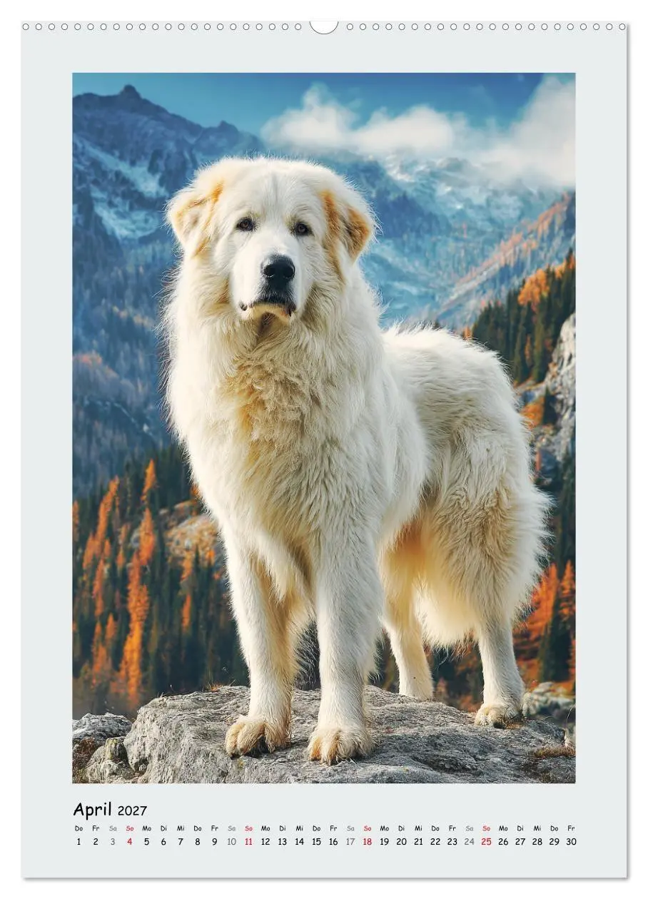 Bild: 9783516756791 | Pyrenäenberghunde. Stolze und wachsame Beschützer (Wandkalender...