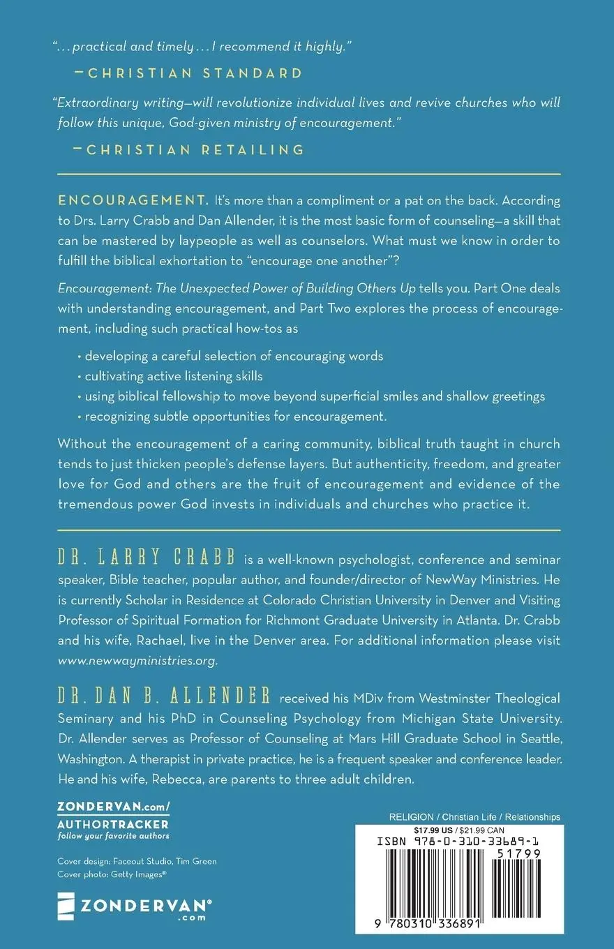 Rückseite: 9780310336891 | Encouragement | The Unexpected Power of Building Others Up | Buch