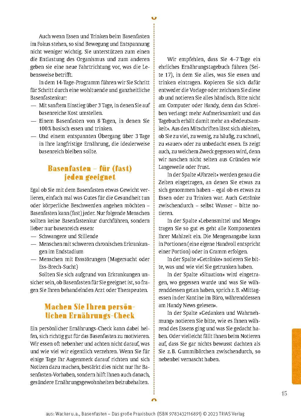 Bild: 9783432116891 | Basenfasten - Das große Praxisbuch | Sabine Wacker (u. a.) | Buch