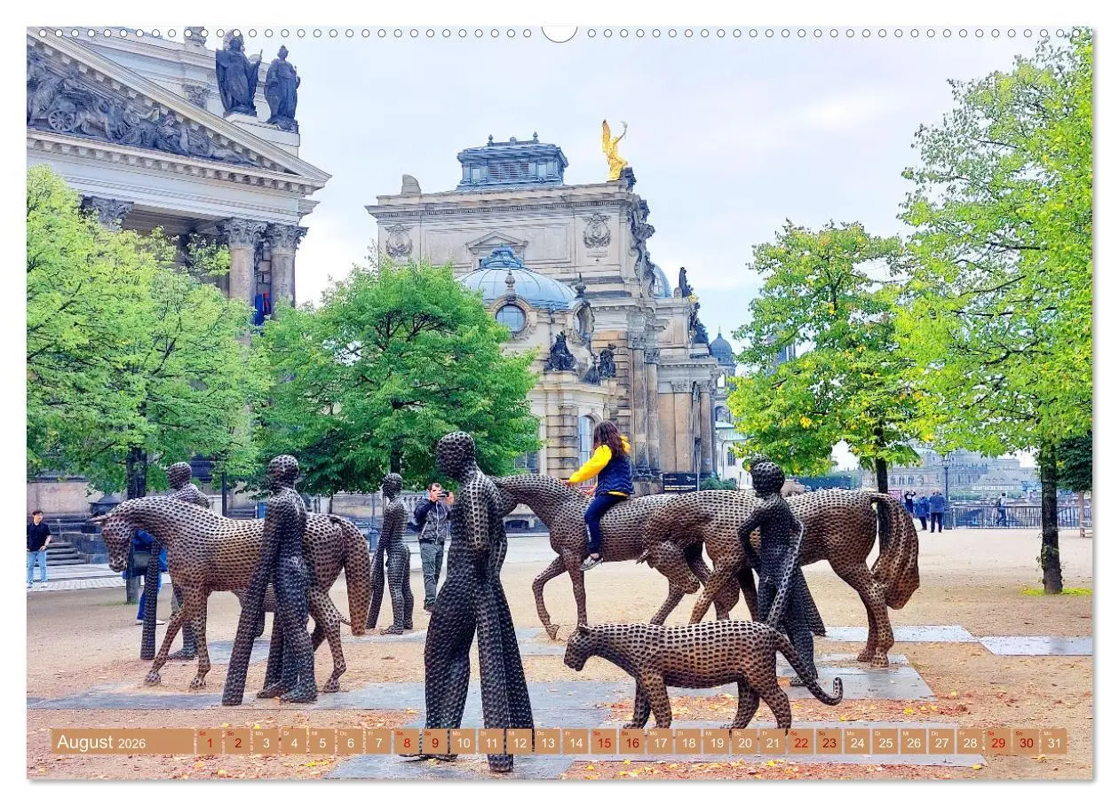 Bild: 9783457416891 | Dresden prachtvoll und verspielt (hochwertiger Premium Wandkalender...
