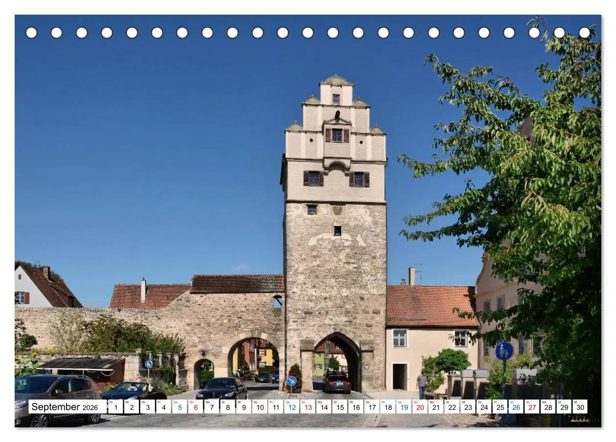 Bild: 9783457896891 | Dinkelsbühl - Ansichtssache (Tischkalender 2026 DIN A5 quer),...