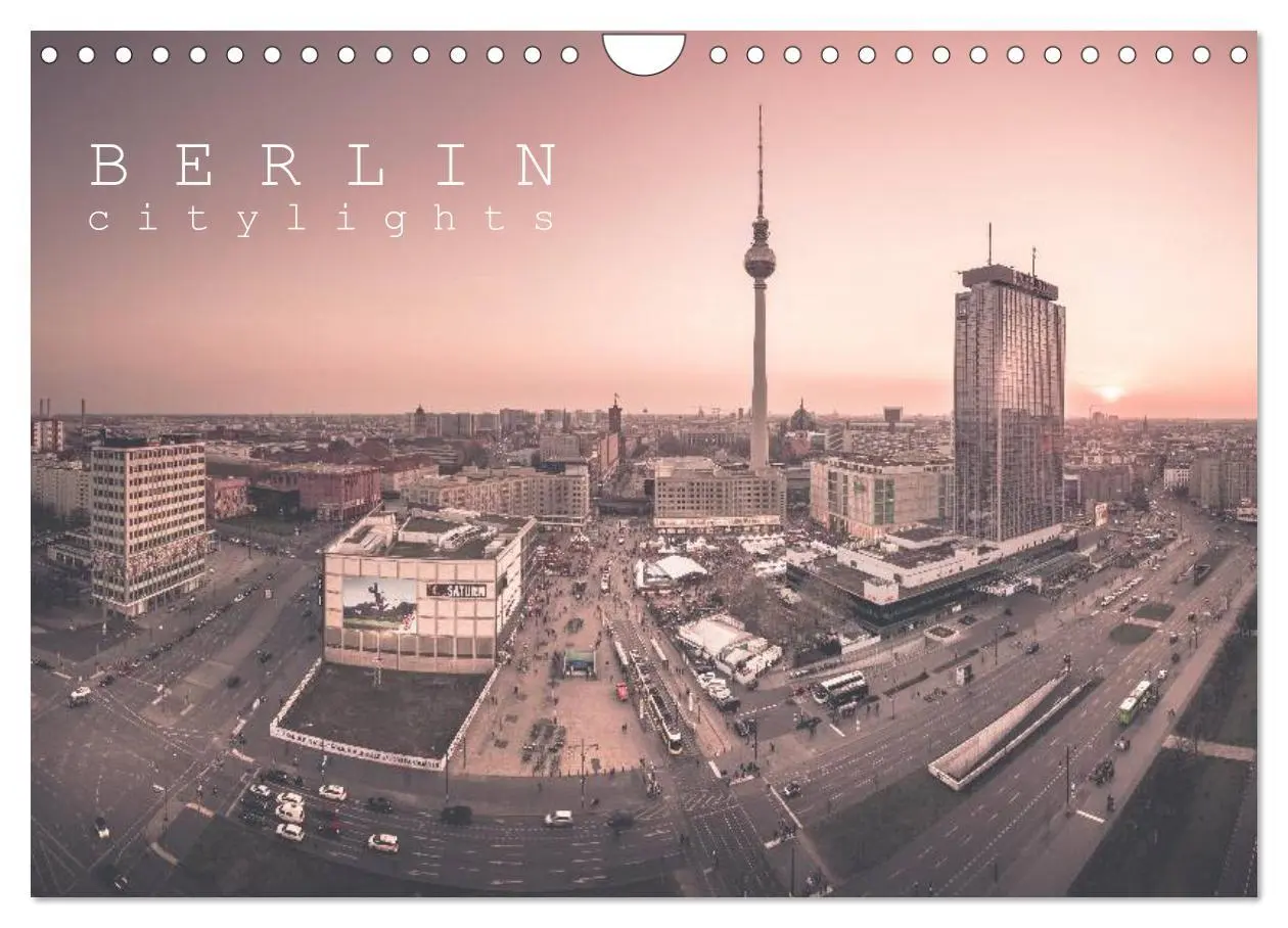 Cover: 9783516056891 | Berlin Citylights (Wandkalender 2026 DIN A4 quer), CALVENDO...
