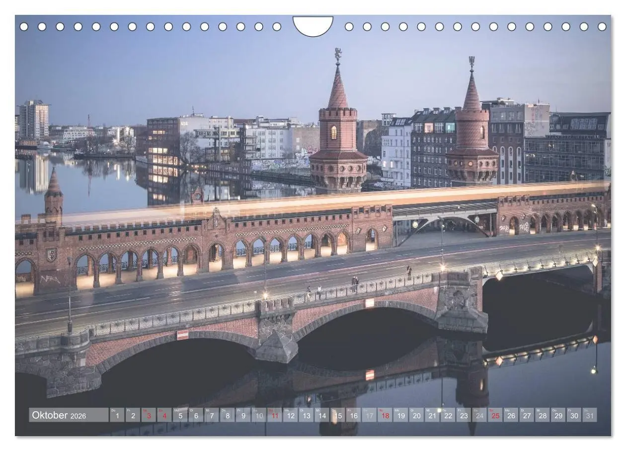 Bild: 9783516056891 | Berlin Citylights (Wandkalender 2026 DIN A4 quer), CALVENDO...