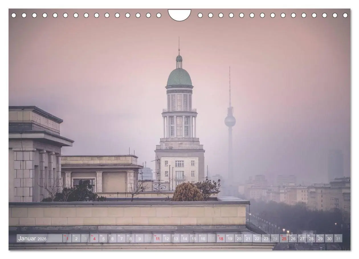 Bild: 9783516056891 | Berlin Citylights (Wandkalender 2026 DIN A4 quer), CALVENDO...