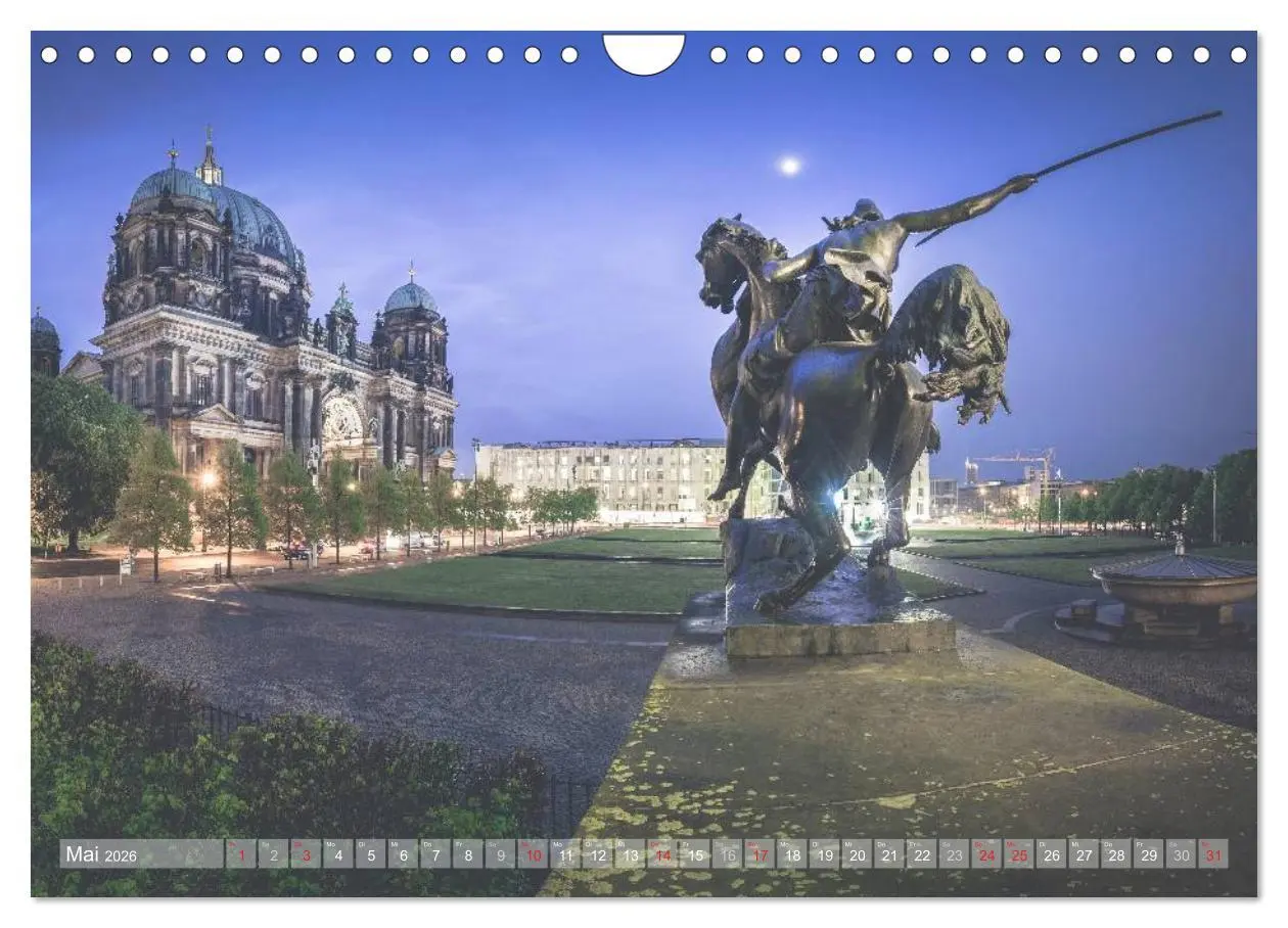 Bild: 9783516056891 | Berlin Citylights (Wandkalender 2026 DIN A4 quer), CALVENDO...