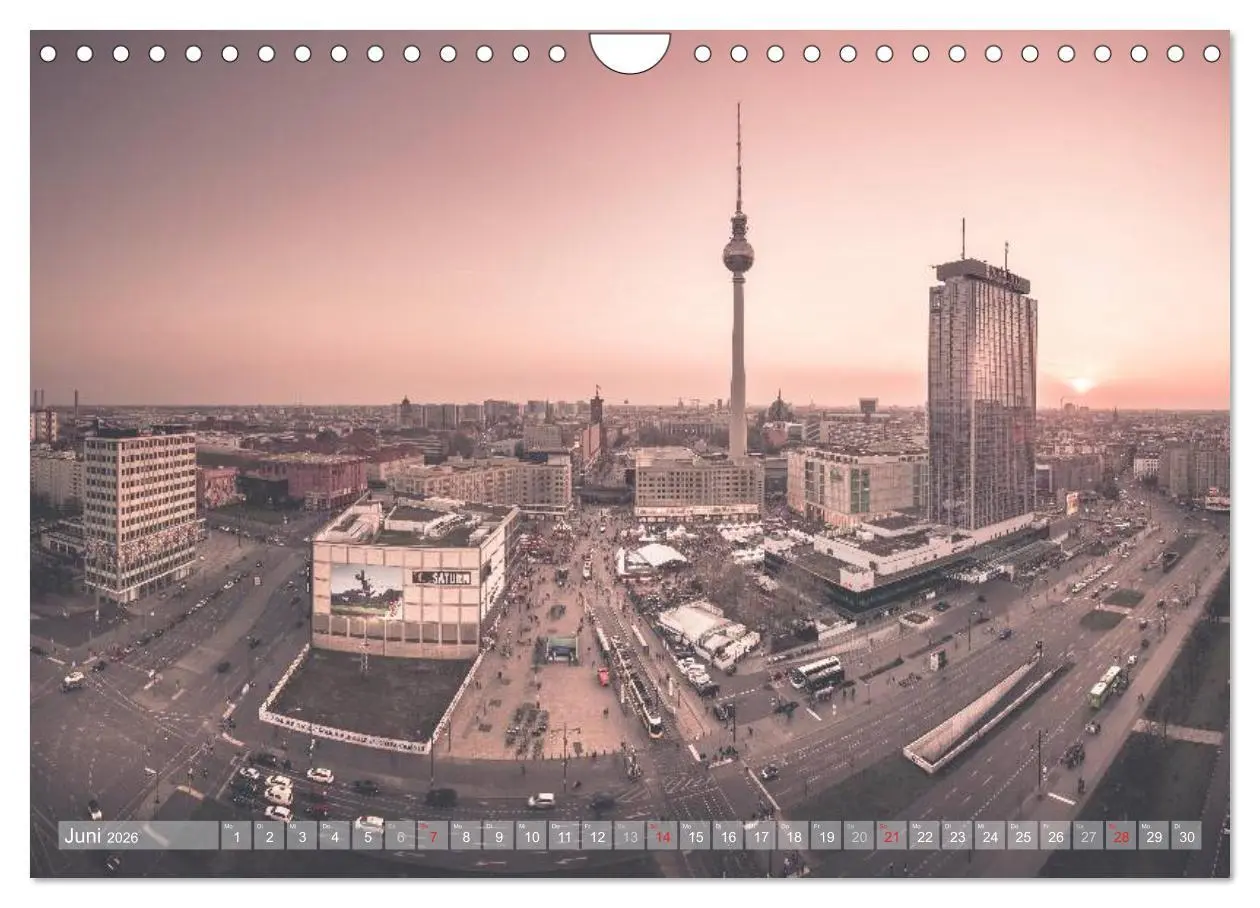 Bild: 9783516056891 | Berlin Citylights (Wandkalender 2026 DIN A4 quer), CALVENDO...