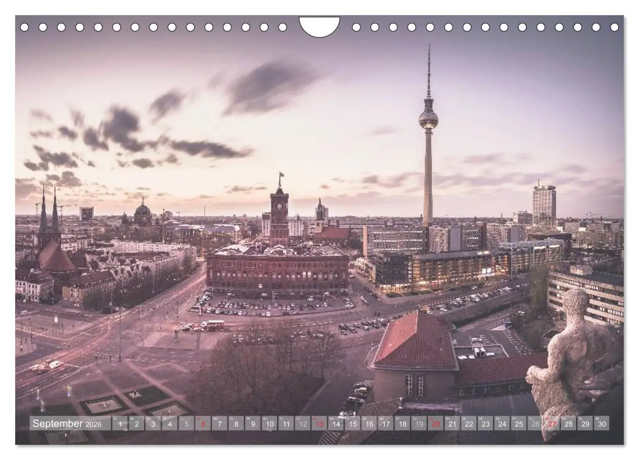 Bild: 9783516056891 | Berlin Citylights (Wandkalender 2026 DIN A4 quer), CALVENDO...
