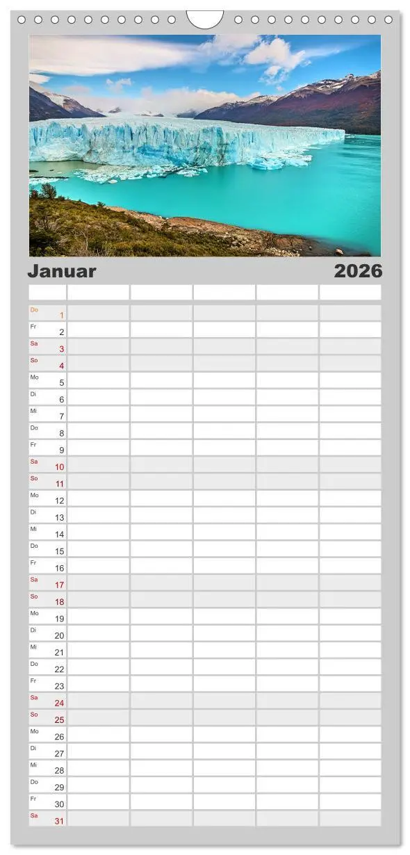 Bild: 9783516506891 | Familienplaner 2026 - Magische Wunderwelten der Natur mit 5 Spalten...