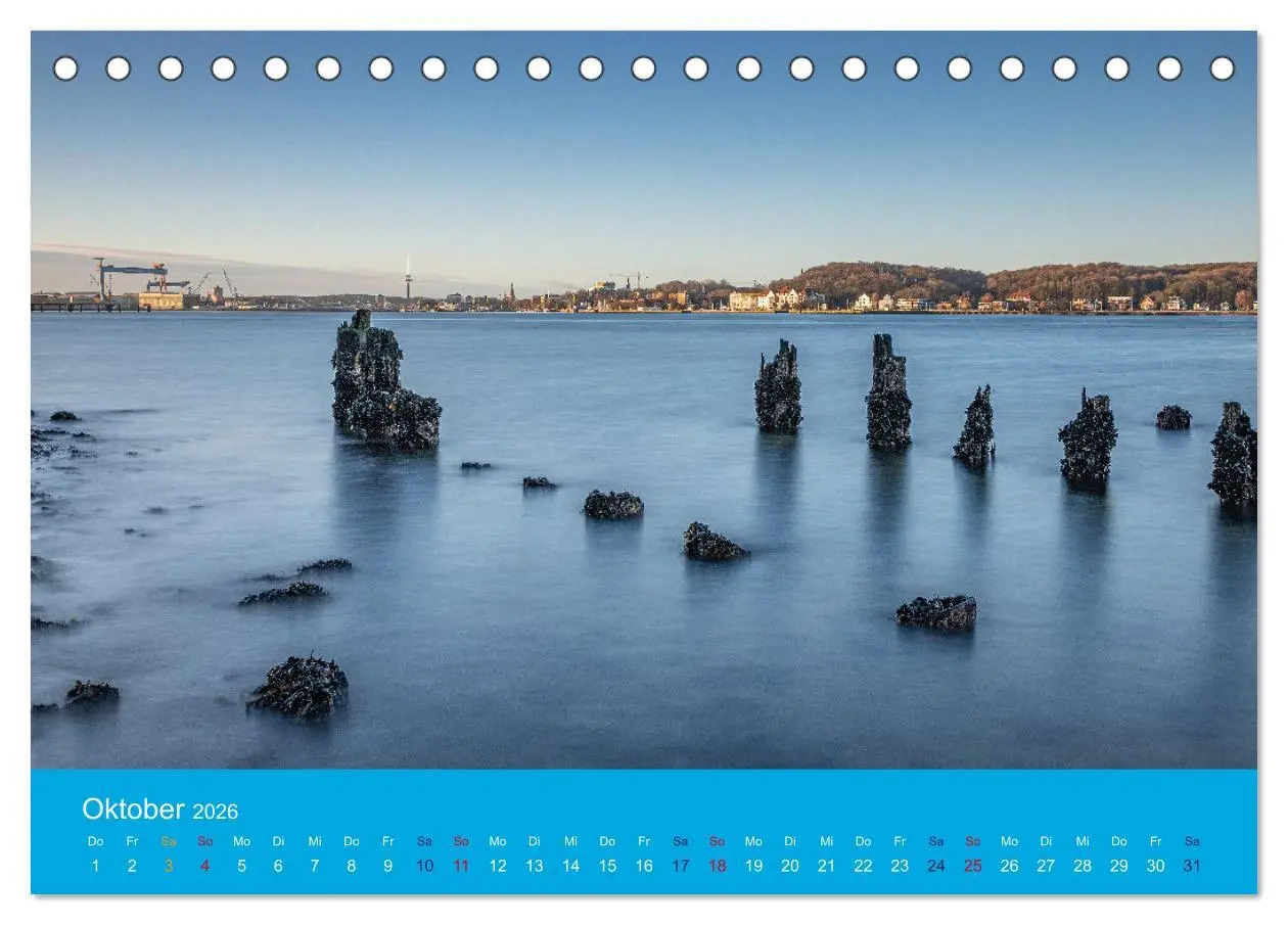 Bild: 9783457646991 | An der Kieler Förde (Tischkalender 2026 DIN A5 quer), CALVENDO...