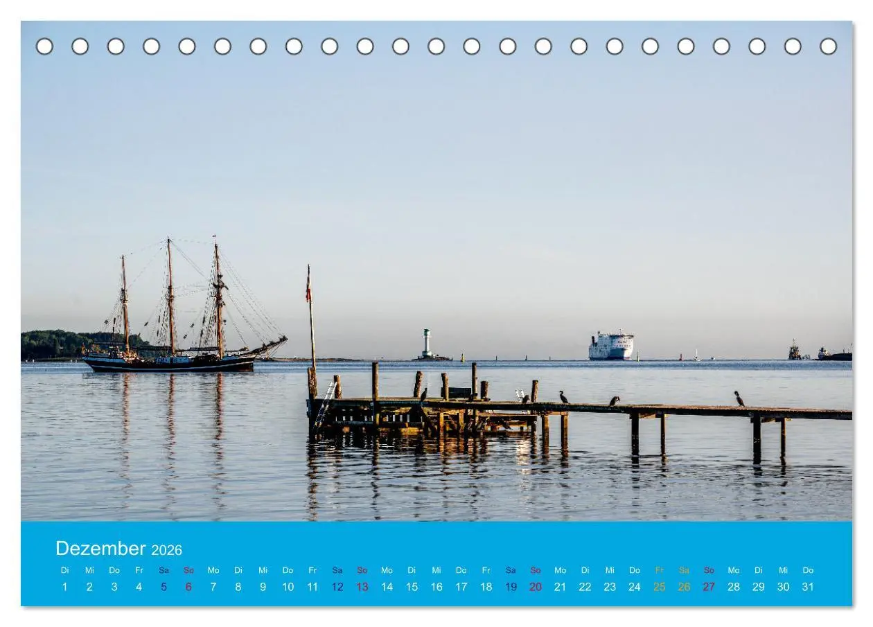 Bild: 9783457646991 | An der Kieler Förde (Tischkalender 2026 DIN A5 quer), CALVENDO...